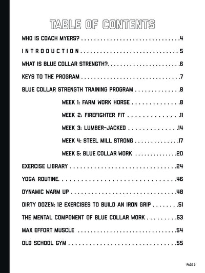 The GutCheck Guide to Blue Collar Strength | E-Book By Dustin Myers