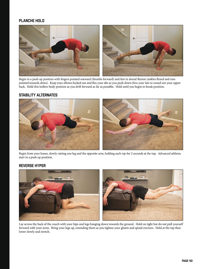 Wrestling Strength - Home Workout Edition | E-Book By Dustin Myers, CSCS