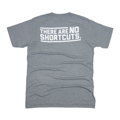 No Shortcuts OSG Tee Grey T-Shirt Back