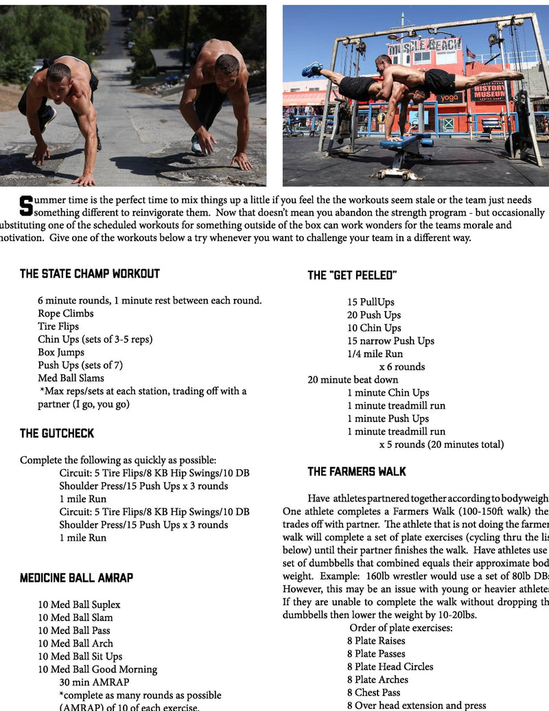 Strength and Conditioning for Wrestling: Off Season Edition | E-Book by Dustin Myers